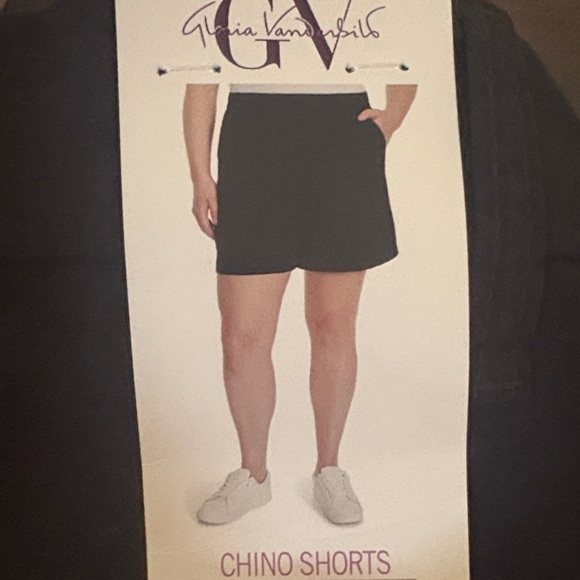 Gloria Vanderbilt Women's Black Chino - Picture 1 of 2